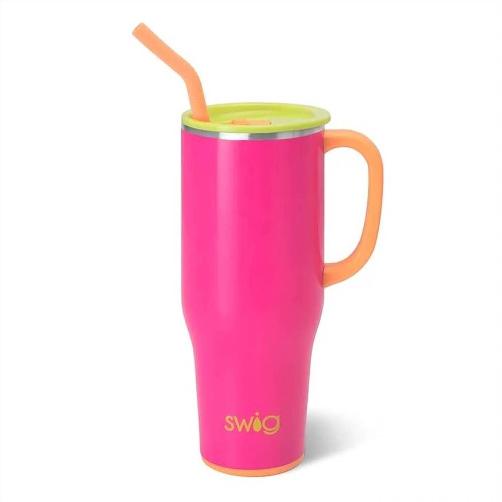 NEW SWIG LIFE tutti frutti mega mug in pink